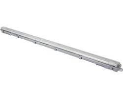 Perel Plafondlamp Buis T8-led 126,5 Cm 18w Ip65 Glas Wit