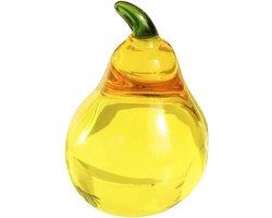 Perenbeeld van Kristal - Decoratieve Fruit Sculptuur voor Tafeldecoratie en Paperweight, Perfect voor Thuisinrichting en Cadeaus