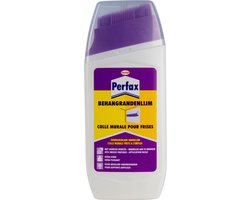 Perfax Behang randenlijm 250 g | Behang randenlijm met borstel | Hoge Precesie voor ultiem gebruiksgemak.