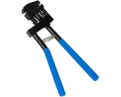 Perforatietang Metaal - Plaatponstang Multifunctioneel - Metaalbewerking Reparatie - 2-in-1 Rand & Pons - 5 mm Gat - Grijs