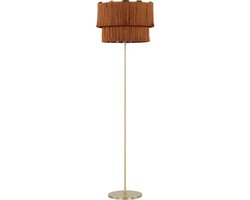 PERISTERI - Vloerlamp - Bruin - Metaal