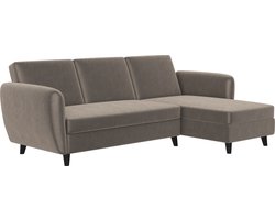 Perry | Hoekbank taupe