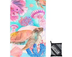 Personaliseerbaar badlaken - zacht en absorberend microvezel met leuke prints voor strand en zwembad