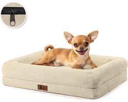 Pet Perfect Luxe Orthopedische Hondenmand - Orthopedisch Hondenkussen -Afneembare hoes - Wasbaar - Met Rits - M - Core Serie
