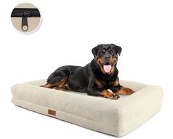 Pet Perfect Luxe Orthopedische Hondenmand - Orthopedisch Hondenkussen -Afneembare hoes - Wasbaar - Met Rits - XL - Core Serie