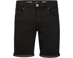 Petrol Industries Denim Shorts Heren - Jogg Denim Korte Broek - Slim Fit - Stretch Spijkerbroek - Herenkleding - 5 Zakken - Mannen Jeans - Zwart - Maat XXXL