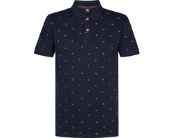 Petrol Industries - Heren Piqué polo OlaVerde - Blauw - Maat XL