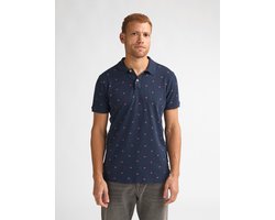Petrol Industries - Heren Piqué polo OlaVerde - Blauw - Maat XXL