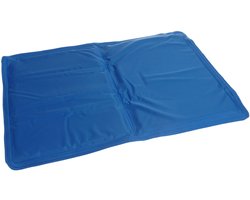 Pets Collection Verkoelende gelmat/koelmat - huisdieren - blauw - 30 x 40 cm - voor honden en katten