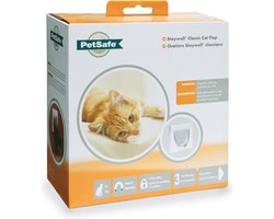 Petsafe 932 Magnetisch Kattenluik - Wit - 10.5 x 22.6 x 22.8 cm