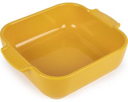Peugeot Appolia Ovenschaal 21 cm - Saffraangeel - Vierkant