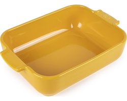 Peugeot Appolia Ovenschaal 25 cm - Saffraangeel - Rechthoek