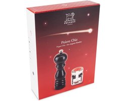 Peugeot cadeauset pepermolen 18 cm + peperstrooier 70 g