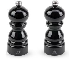 Peugeot Paris Peper- en zoutmolen 12cm - Zwart gelakt