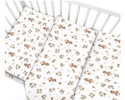 Peuter Dekbedovertrek Duckie Beige 120 x 150 cm