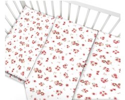 Peuter Dekbedovertrek Duckie Poeder Roze 120 x 150 cm