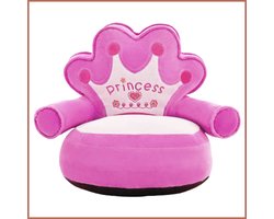 Peuter- en/of kindersofa pluche (princess)