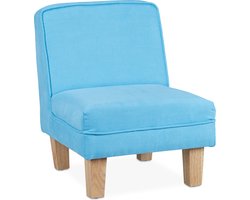 peuterstoeltje - kinderkamer - relax kinderstoel - 60x45x52 cm - blauw
