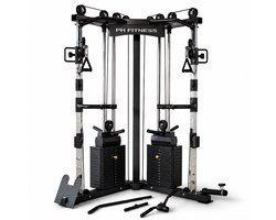 PH Fitness V-Frame Cable Crossover – Dubbele Pulley Krachtstation – 160KG Gewichtstapels – Full Body Rack – Compact & Professioneel – Home Gym
