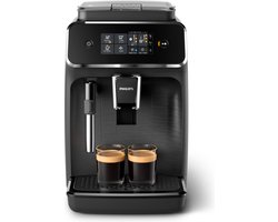 Philips 2200 Series EP2220/10 - Espressomachine - 2 Soorten Koffie + Heet Water - Zwart / Matzwart - + AquaClean Filter