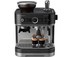 Philips Barista Brew - Halfautomatische espressomachine PSA3218/10 - RVS - Metaal / Zwart