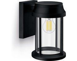 Philips Bellini wandlamp rond - zwart - E27