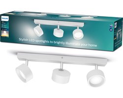 Philips Bracia bar Wit 27K 3x5.5W 27K