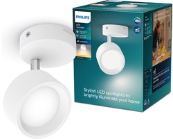 Philips Bracia single spot Wit 27K 1x5.5W 27K