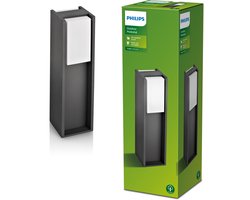 Philips Bridge sokkellamp - antraciet - klein