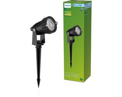 Philips GardenLink Caper 24V sokkellamp met spies - zwart - uitbreiding
