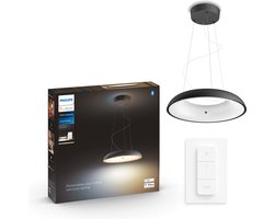 Philips Hue Amaze LED hanglamp - zwart - aanpasbaar wit licht - slimme verlichting
