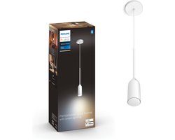 Philips Hue Devote hanglamp - White Ambiance - Wit - Bluetooth