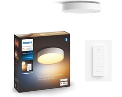 Philips Hue Enrave - ronde LED plafondlamp - wit - aanpasbaar wit licht - Ø 261mm - slimme verlichting