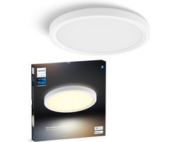 Philips Hue Tento plafondlamp - warm- tot koelwit licht - rond - wit - Ø30 cm