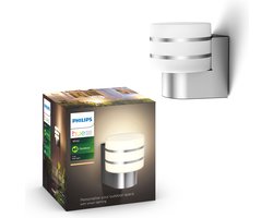 Philips Hue Tuar muurlamp - warmwit licht - aluminium