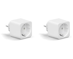 Philips Hue Voordeelverpakking - met 2 Hue Smart Plugs voor Nederland & EU (Type F) - Hue Accessoires