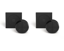 Philips Hue Voordeelverpakking - met 2 Hue Tap dial switch (Zwart) - Hue Accessoires