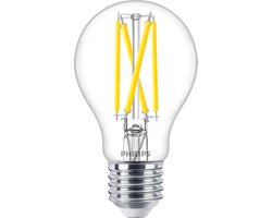 Philips MASTER LED E27 Peer Filament Helder 5.9W 806lm - 922-927 Dim To Warm | Beste Kleurweergave - Dimbaar - Vervangt 60W
