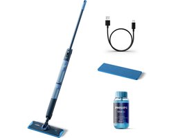 Philips OneUp Elektrische Dweil 5000 series XV5113/01 - Dweilsysteem - Vloerreiniger - Vuil water opzuigen - 2 standen - 70min dweilen - Geen emmer nodig