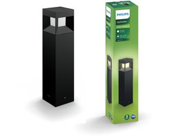 Philips Parterre sokkellamp voor buiten - zwart - klein