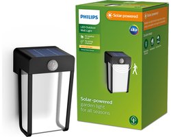 Philips Shroud solar wandlamp - met helder lichtelement