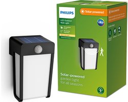 Philips Shroud solar wandlamp - met opaal lichtelement