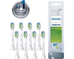 Philips Sonicare W2 Optimal White HX6068/12 - Opzetborstels - 8 stuks