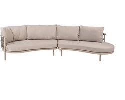 Piacenza 2-zits bank, armleuning rechts + 2-zits bank, links zonder armleuning