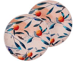 PIALPETTA - Tuinkussen set 2 - Meerkleurig - ⌀ 40 cm - Polyester