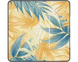 Picknickdeken Dierenprint - Opvouwbare deken - Buiten genieten - Waterdichte onderkant - 150 x 150 cm - Multicolor