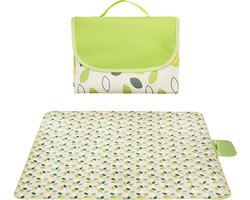 Picknickmat - XXL Picknickkleden - 200x200 cm - Blad Patroon - Waterdicht – Buitenkleed