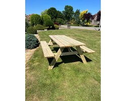 Picknicktafel Basic | Geïmpregneerd | 180 cm