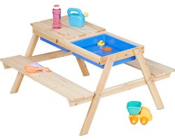 picknicktafel kinderen - 2 teiltjes - 50 x 89 x 86 cm - zithoogte: 27 cm - hout