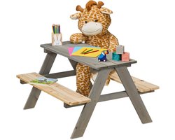 picknicktafel kinderen - 51 x 90 x 78 cm - zithoogte: 28 cm - hout